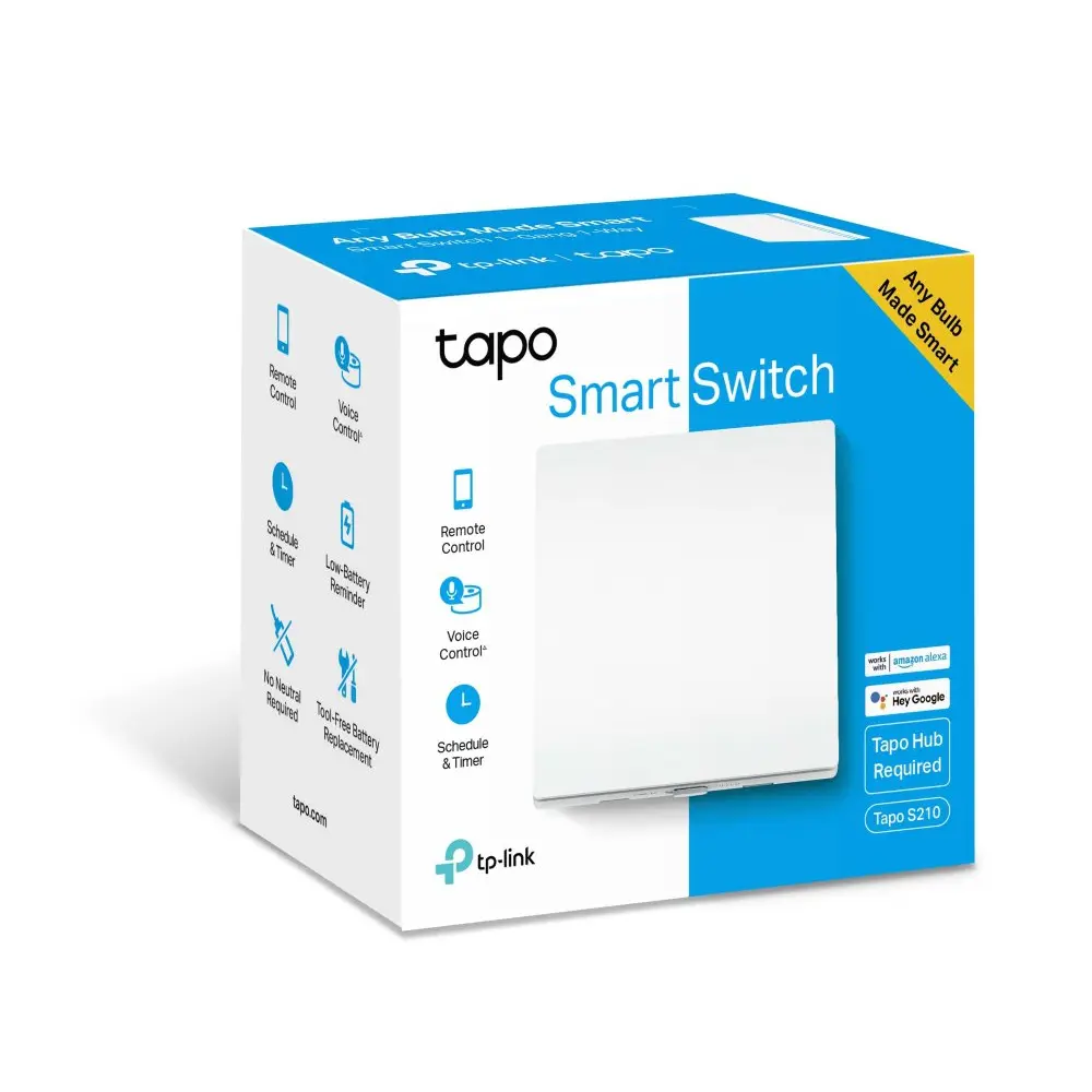 TP-Link Tapo Smart Light Switch 1-Gang 1-Way