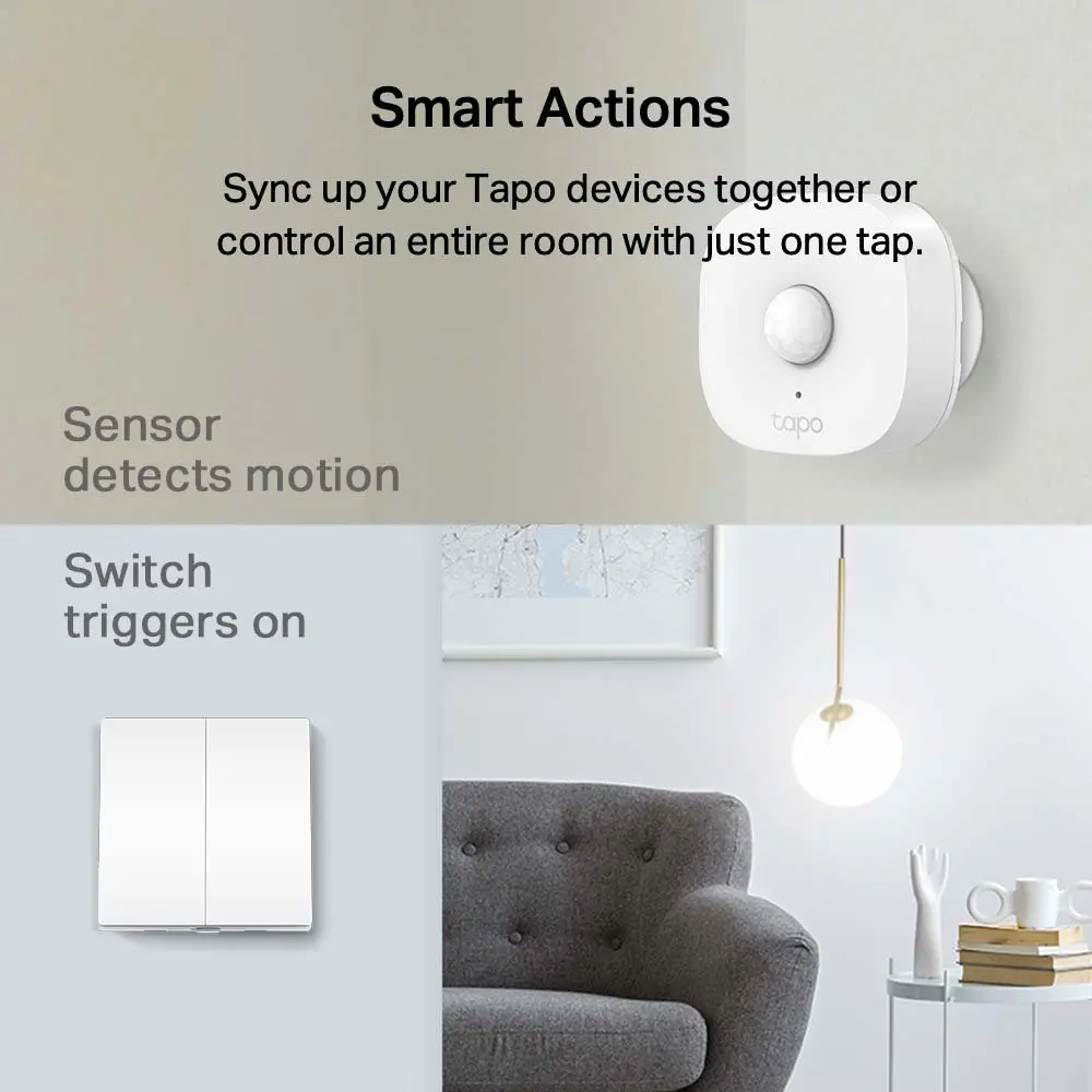 TP-Link Tapo Smart Switch 2-Gang 1-Way