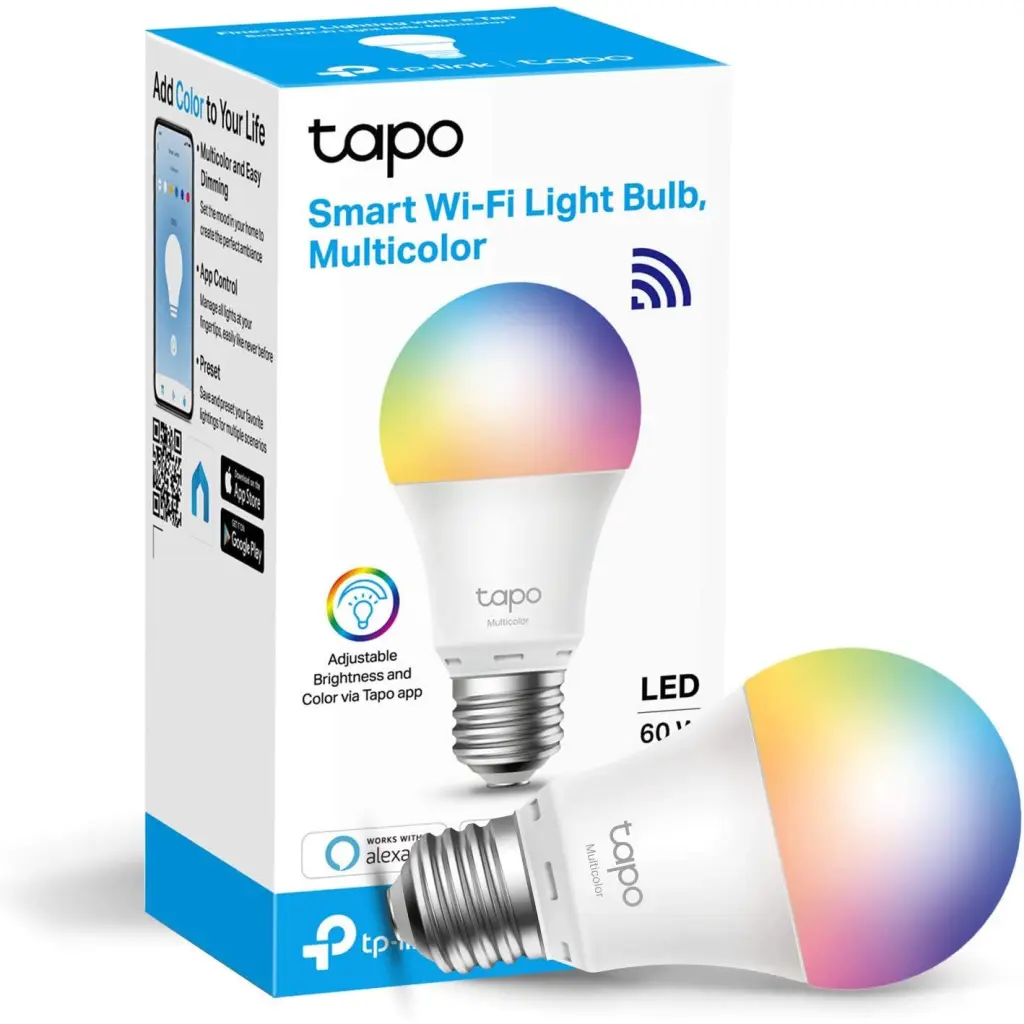 TP-Link Tapo L530E Smart Multicolour Lightbulb 8.7 W Wi-Fi