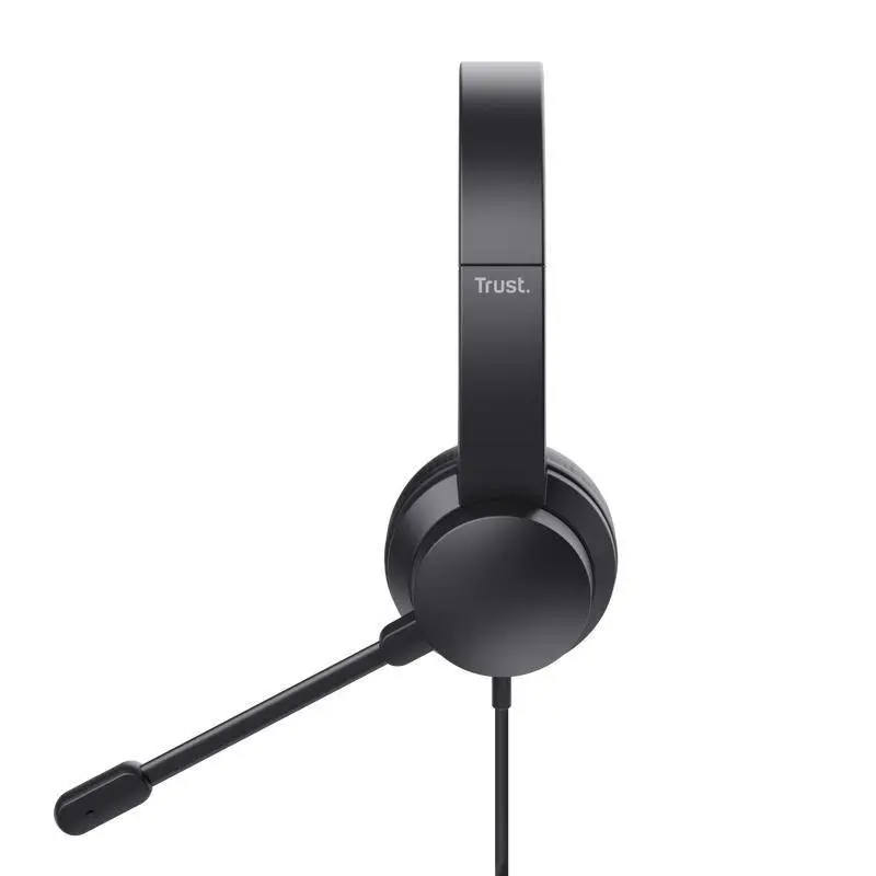 Trust HS-201 Wired USB Black PC Headset