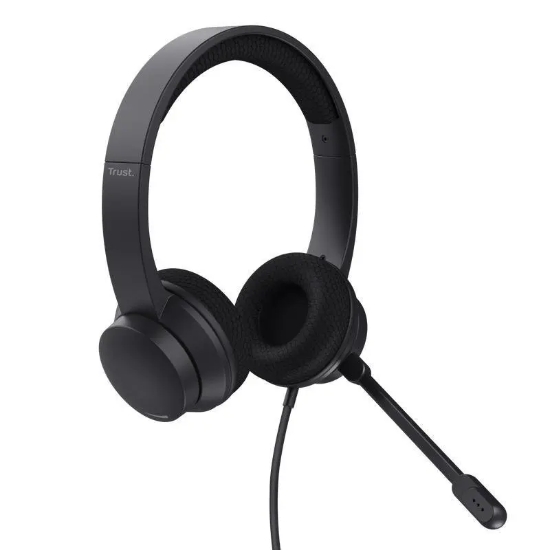 Trust Ayda Wired USB-ENC Black PC Headset