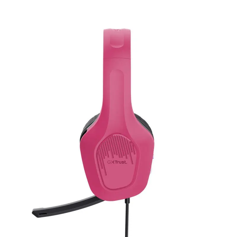 Trust GXT 415P Zirox Lightweight Wired 3.5mm Pink Gaming Headset