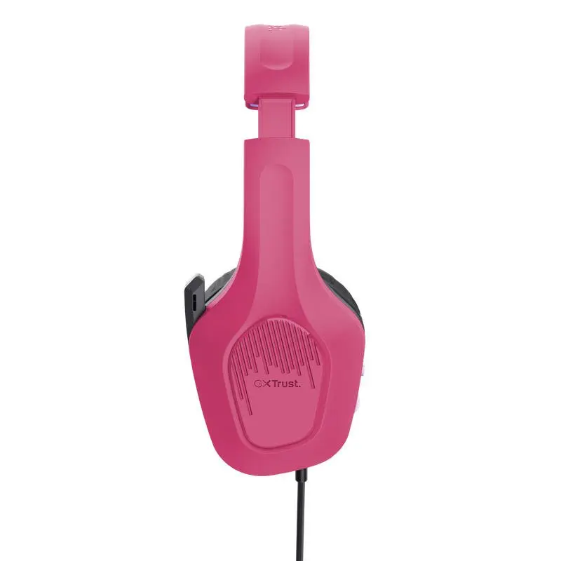 Trust GXT 415P Zirox Lightweight Wired 3.5mm Pink Gaming Headset