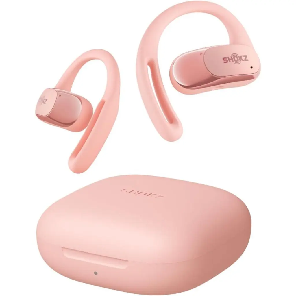 Shokz OpenFit Air Pink True Wireless Earbuds with Charging Case