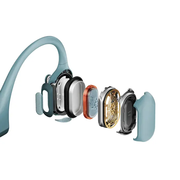 Shokz OpenRun Pro Blue Bone Conduction Bluetooth NeckBand Headset