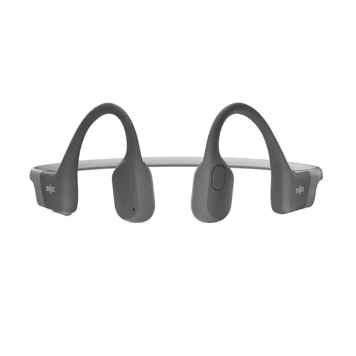 Shokz OpenRun Grey Bone Conduction Bluetooth NeckBand Headset