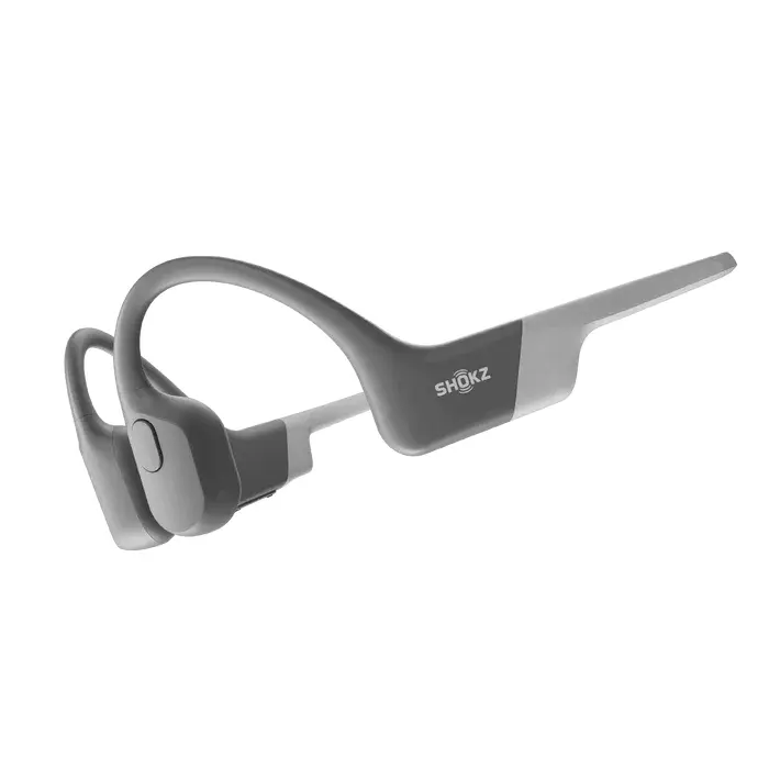 Shokz OpenRun Grey Bone Conduction Bluetooth NeckBand Headset