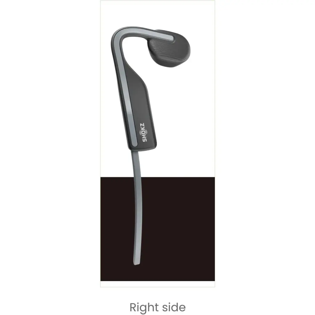 Shokz OpenMove Grey Bone Conduction Stereo Bluetooth Headset