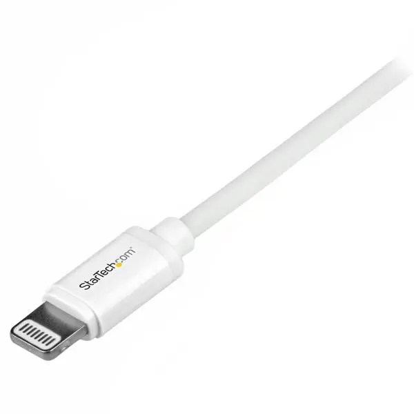 StarTech.com 1m USB to Lightning Apple MFi Certified Charging Cable White