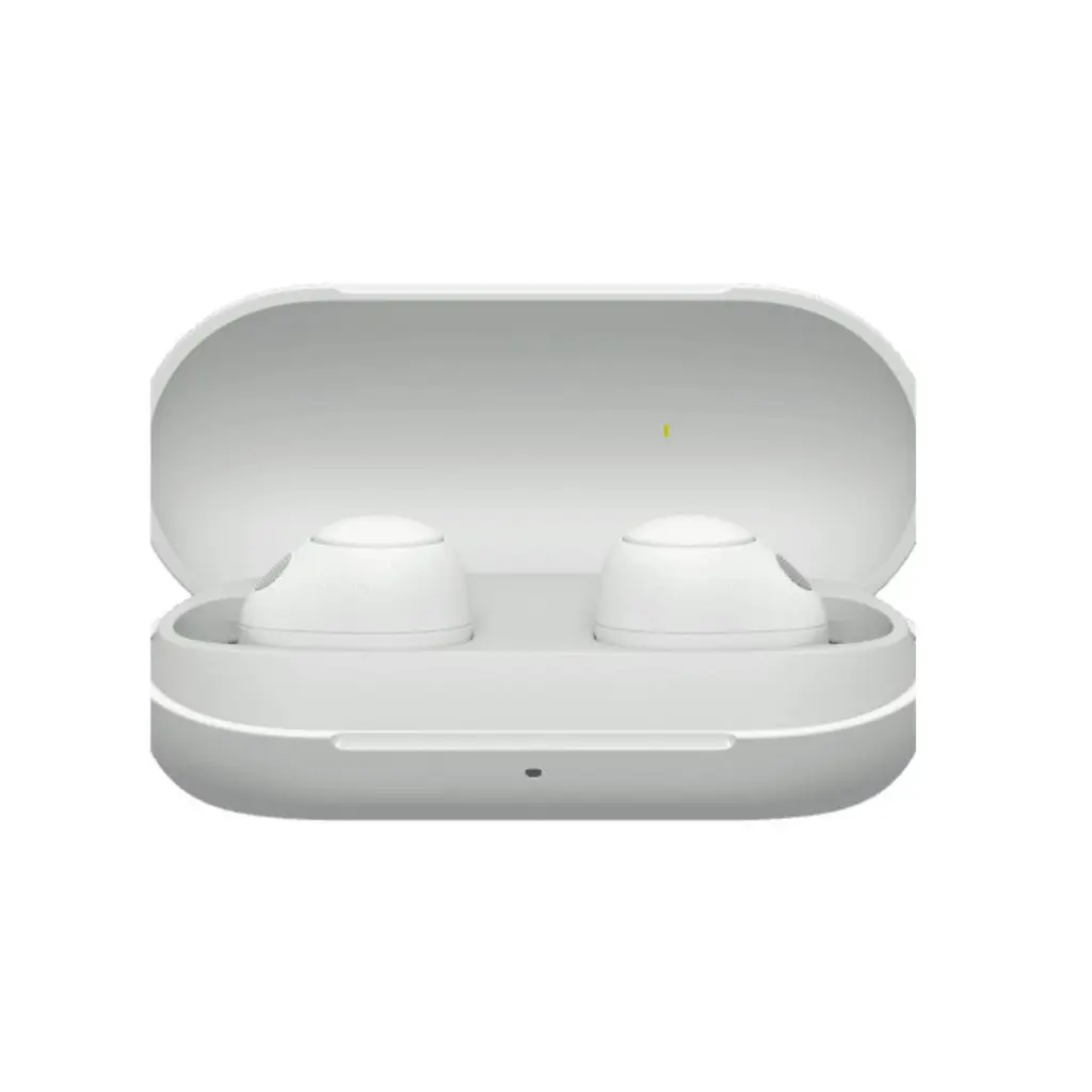 Sony WF-C700N Headset True Wireless Stereo Noise Cancelling White Earbuds with Charging Case