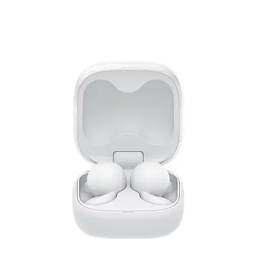 Sony LinkBuds Open Wireless White Ear Buds with Charging Case