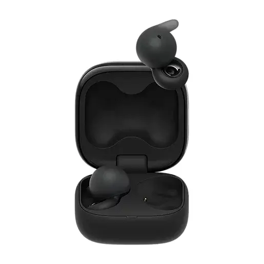 Sony LinkBuds Open Wireless Black Ear Buds with Charging Case