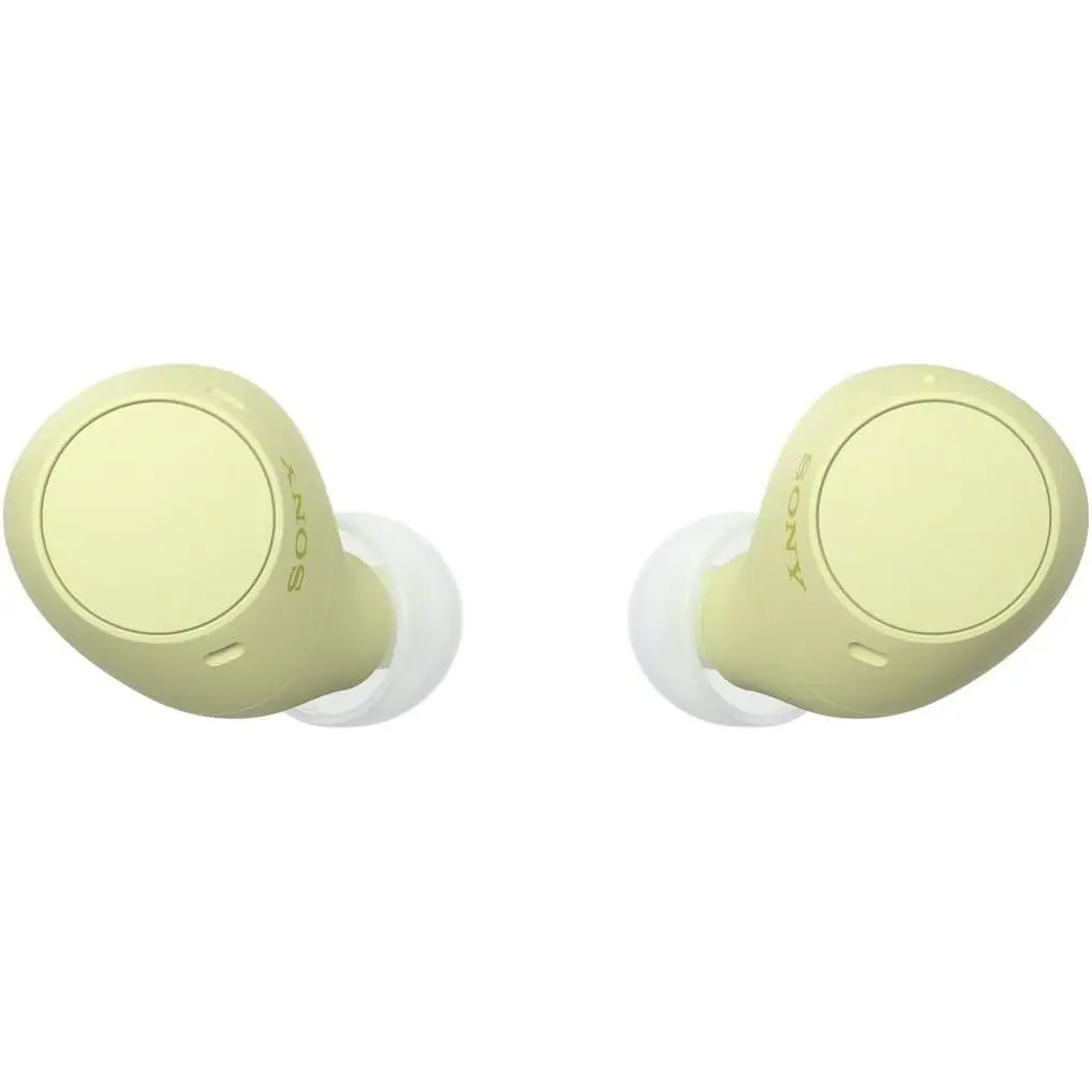 Sony WF-C510 Truly Wireless Yellow Earbuds with Charging Case