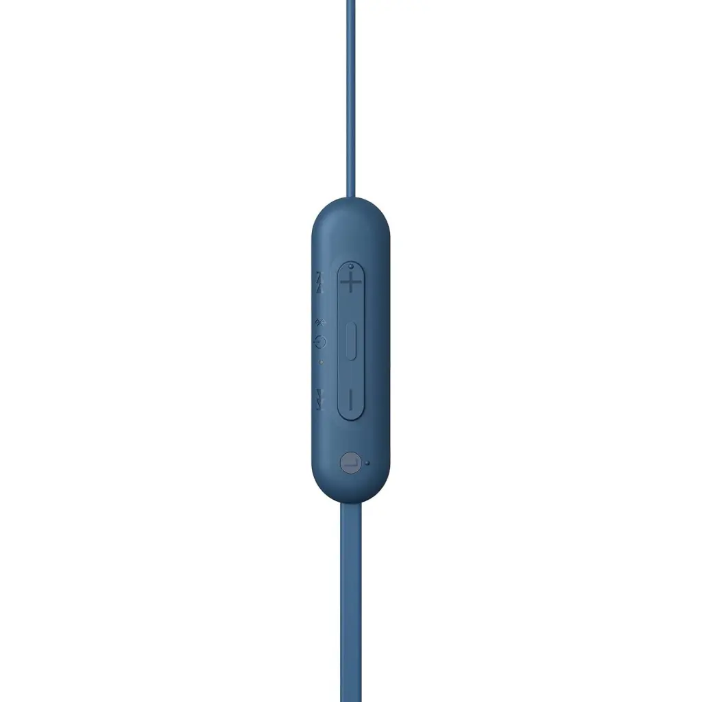 Sony WI-C100 Wireless Blue Neckband Earphones