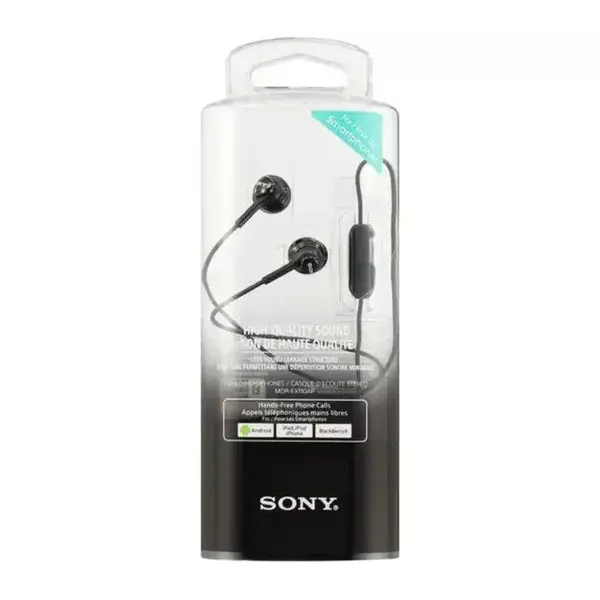 Sony MDR-EX110AP Deep Bass Wired Earphones Black