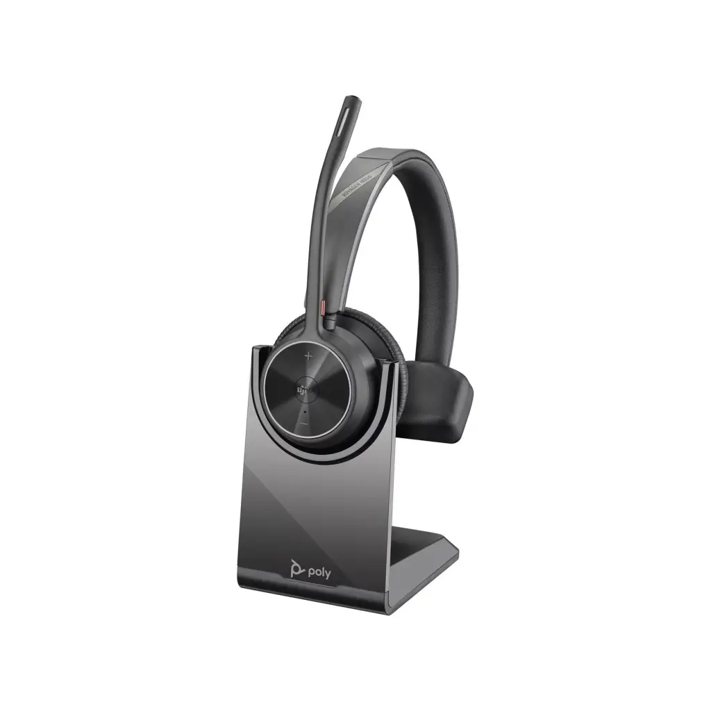 HP Poly Voyager 4310 UC Bluetooth USB-C Headset with Charge Stand