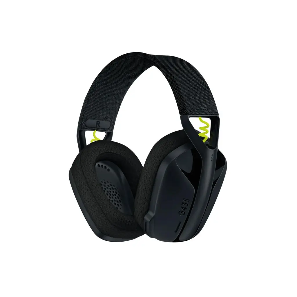 Logitech G435 Lightspeed Wireless Gaming Headset with Built In Dual Beamforming Microphones