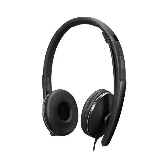 Lenovo Wired Gen 2 USB-C USB-A UC Active Noise Cancelling Headset