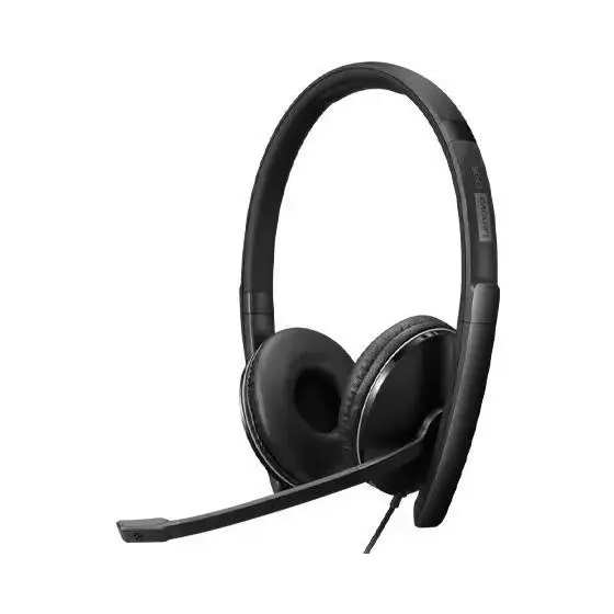 Lenovo Wired Gen 2 USB-C USB-A UC Active Noise Cancelling Headset