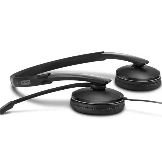 Lenovo Wired Gen 2 USB-C USB-A UC Active Noise Cancelling Headset