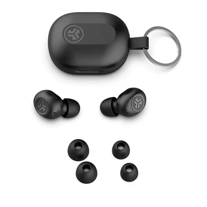 JLab Audio JBuds Mini Black True Wireless Stereo Ear Buds with Charging Case