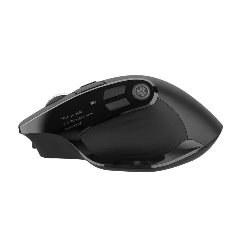 JLab Audio Epic 2400 DPI Wireless Bluetooth Mouse Black