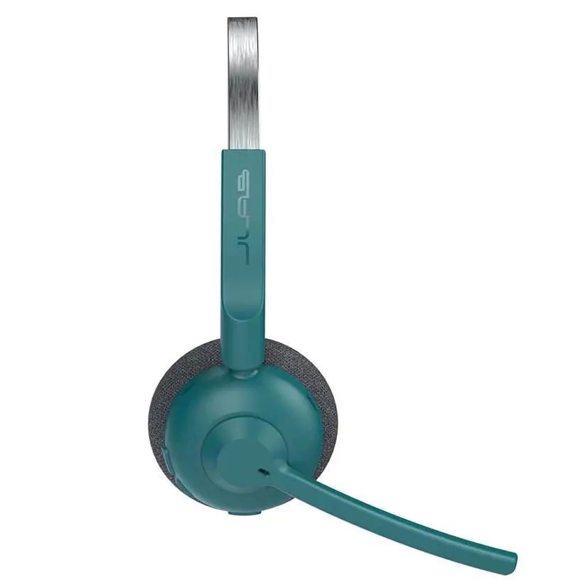 JLab Audio Go Work Pop Wireless Headset Teal