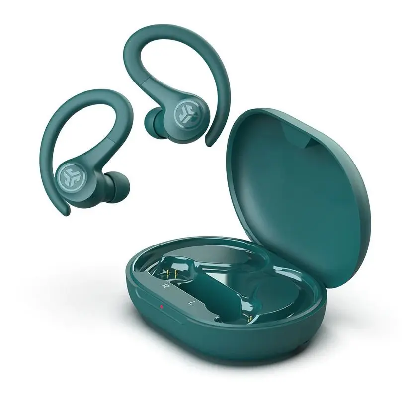 JLab Audio Go Air Sport True Wireless Stereo Earbuds Teal Blue