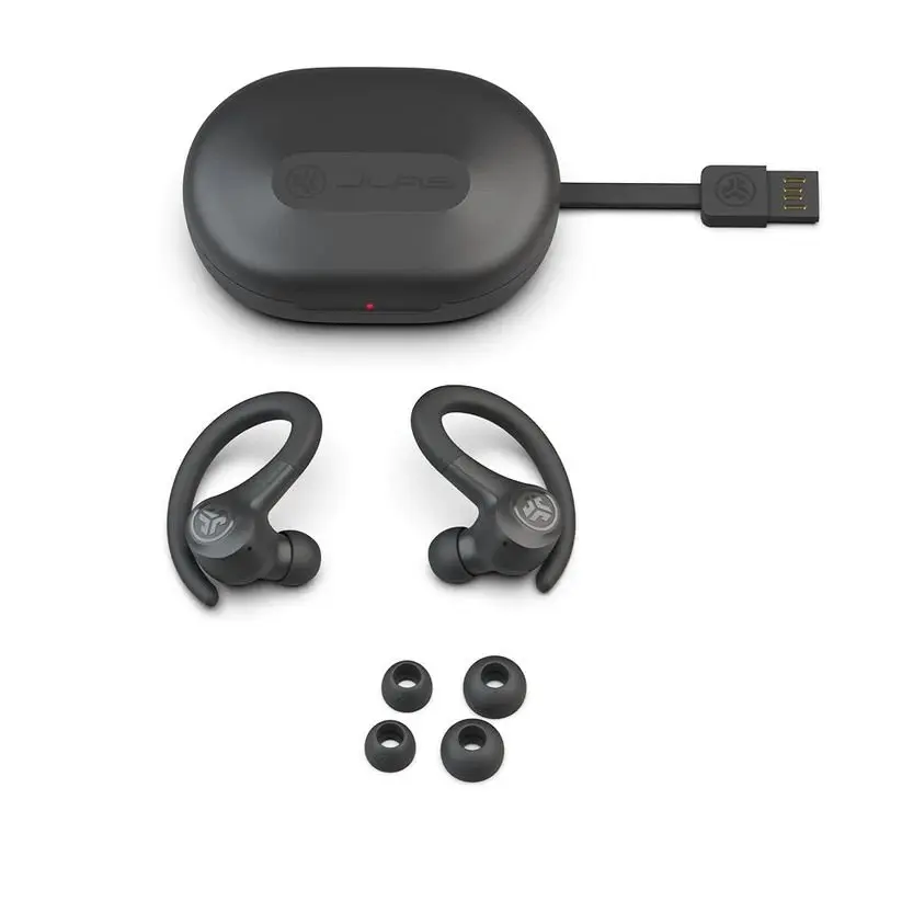 JLab Audio Go Air Sport True Wireless Stereo Earbuds Graphite