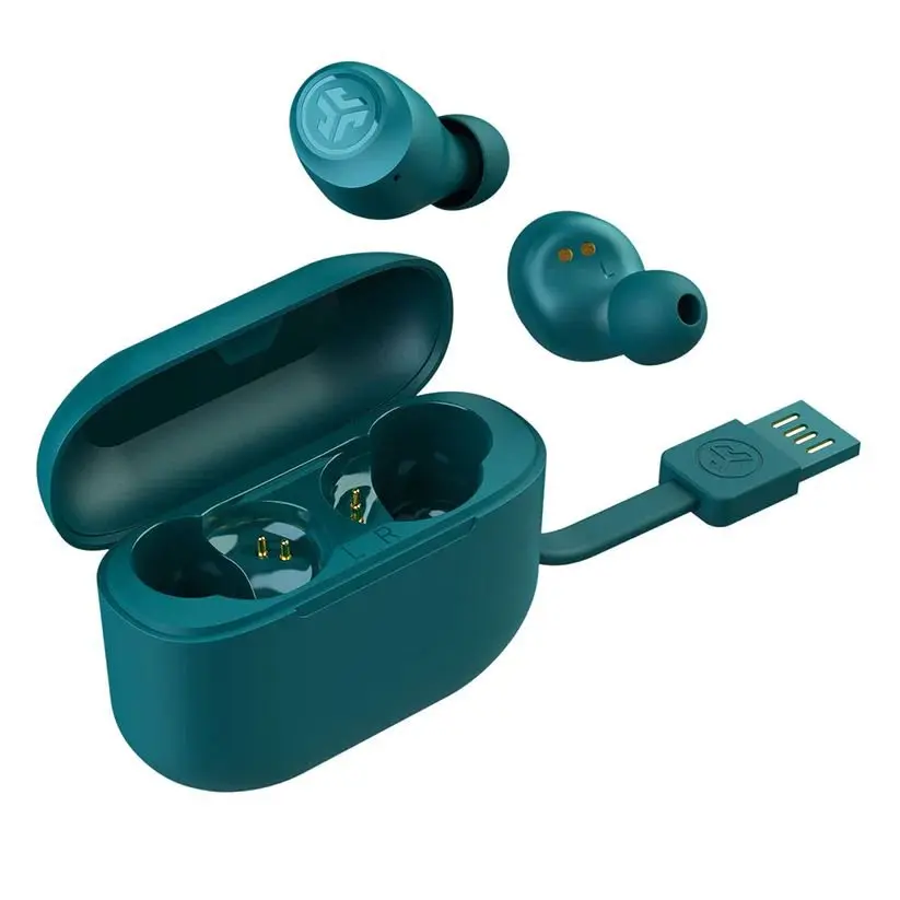 JLab Audio GO Air POP True Wireless Stereo Bluetooth Earbuds Teal