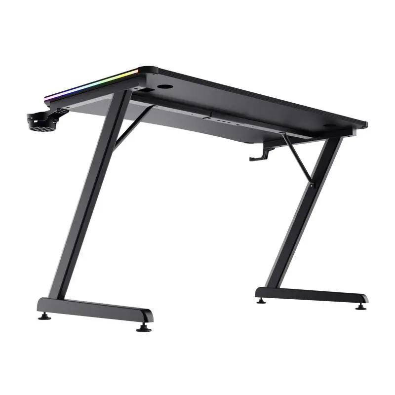 Trust GXT 709 Luminus RGB LED Illuminated Black Gaming Desk