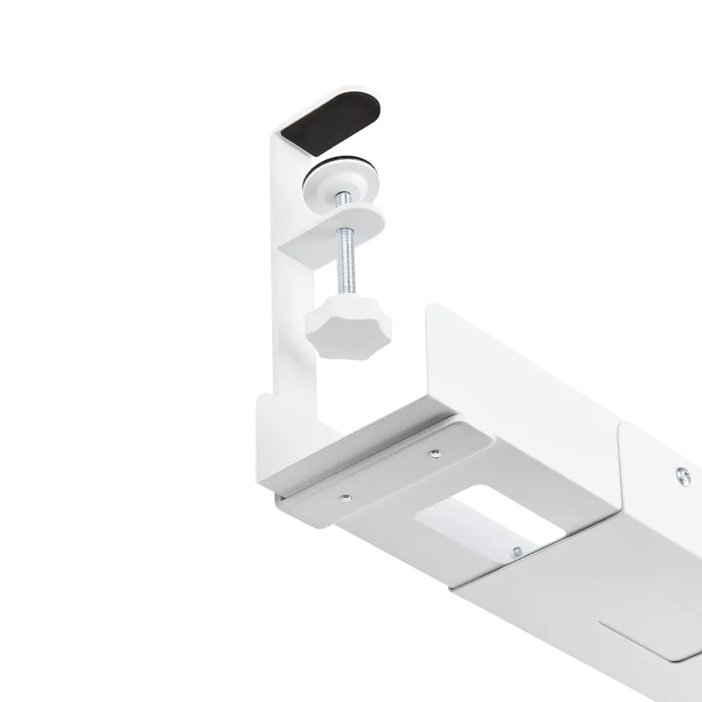 StarTech.com Under Desk White Cable Management Tray