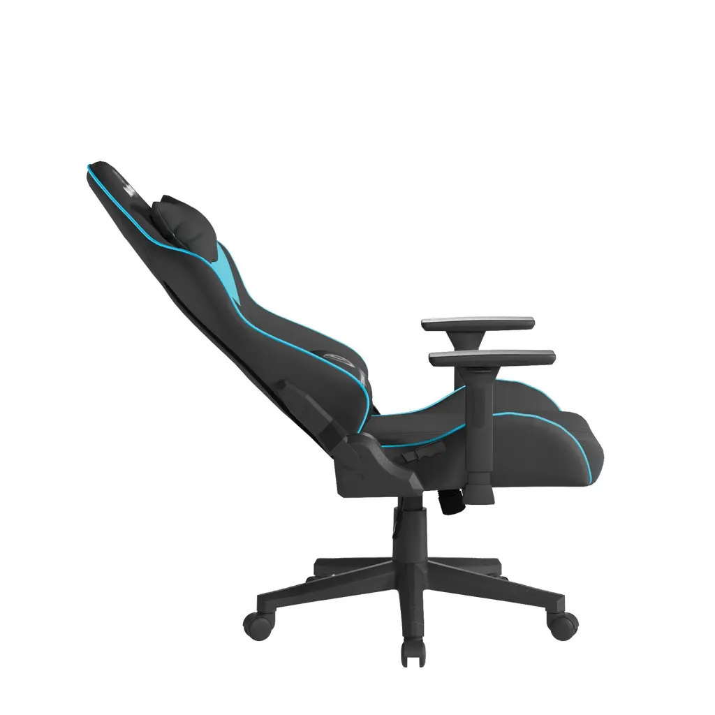 Nautilus Designs Apollo Ergonomic Gaming Chair With 4D Multi-Dimensional Armrests and 155 Degree Tilt Blue/Black - BCP/B390/BK-BL