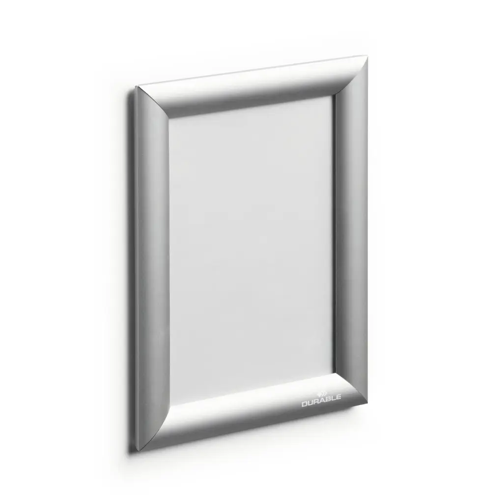 Durable Aluminium Snap Frame A5 Silver - 479523