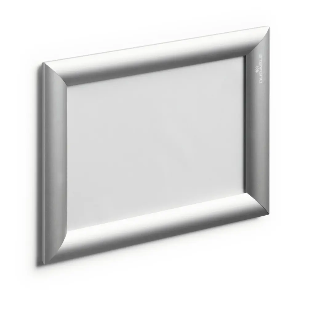 Durable Aluminium Snap Frame A5 Silver - 479523