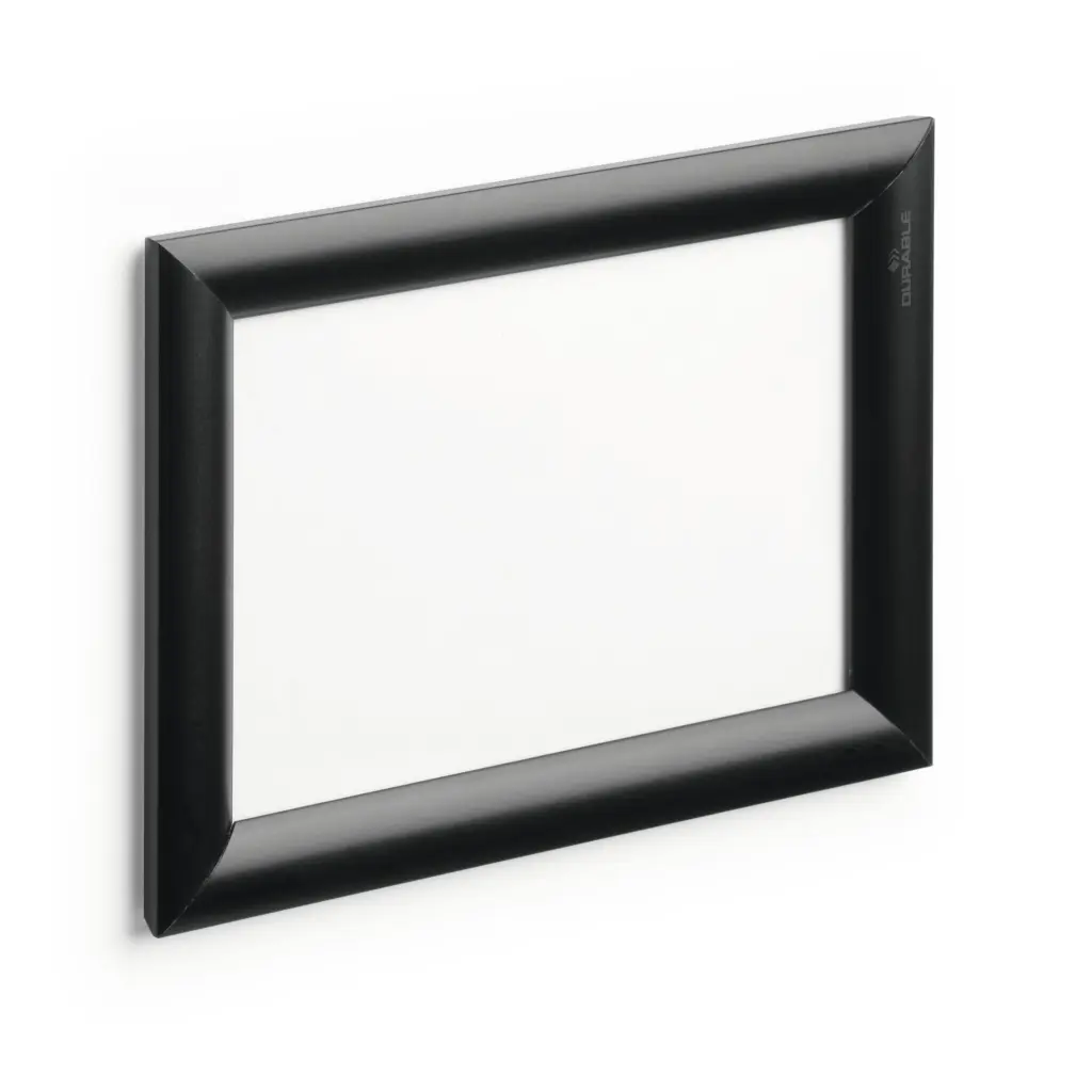 Durable Aluminium Snap Frame A5 Black - 479501