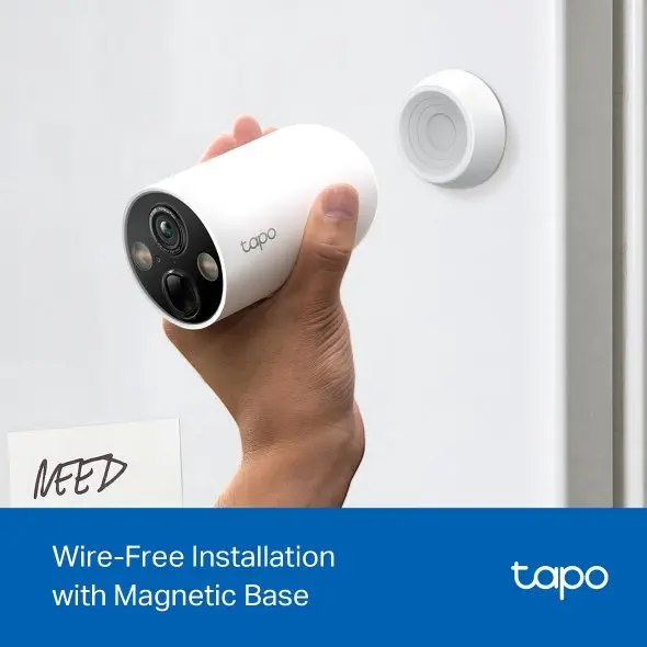 TP-Link Tapo C425 Smart Wire-Free Bullet IP Security Camera