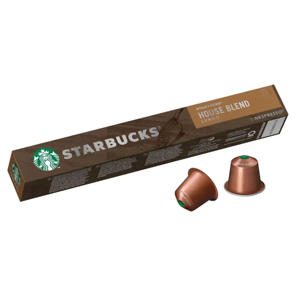 STARBUCKS by Nespresso  House Blend Lungo (Pack 10) - 6220016