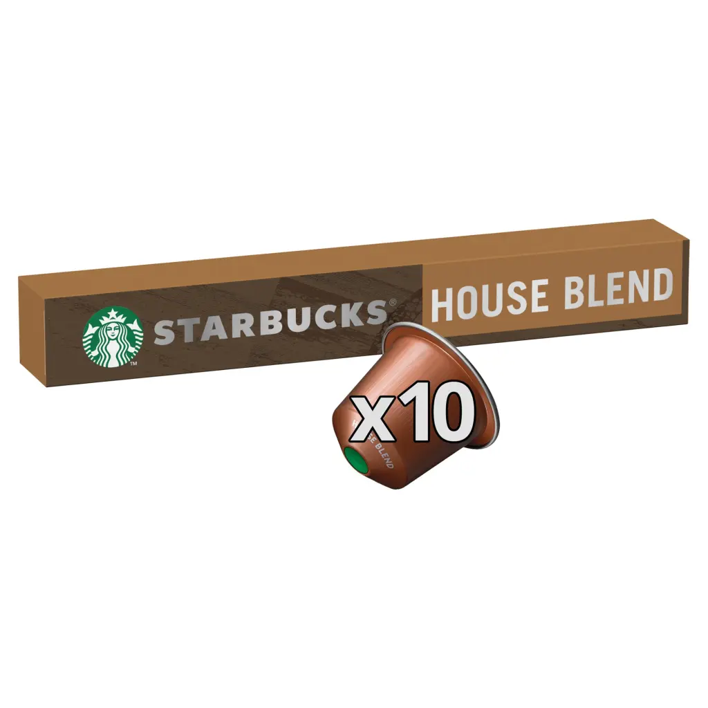 STARBUCKS by Nespresso  House Blend Lungo (Pack 10) - 6220016