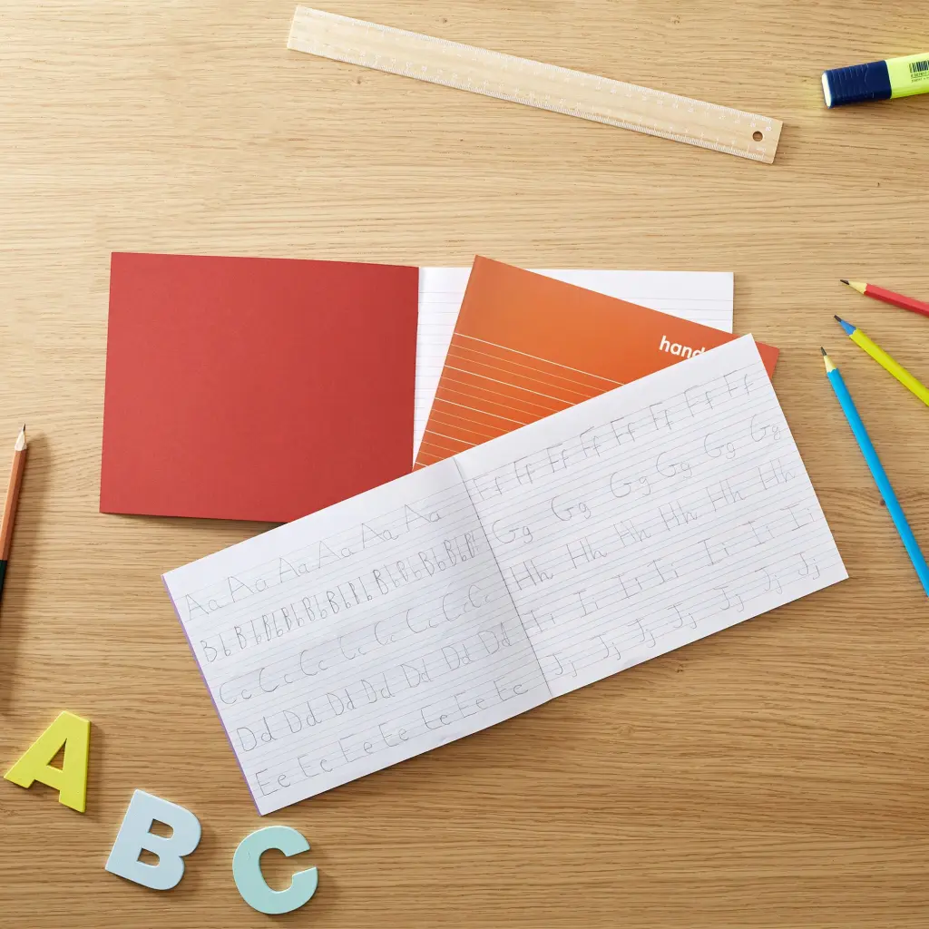 RHINO A4 Learn to Write Book 40 Page Red Wide-Ruled (Pack 100) - VEX334-620-8