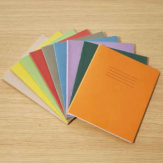 RHINO 138 x 165 Exercise Book 24 Page Ruled Feint 11mm Red (Pack 100) - VEX032-156-6