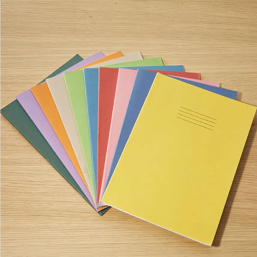 RHINO A4+ (13 x 9 inch) Oversized Exercise Book 80 Page 10mm Squared Light Green (Pack 50) - VDU080-328-6