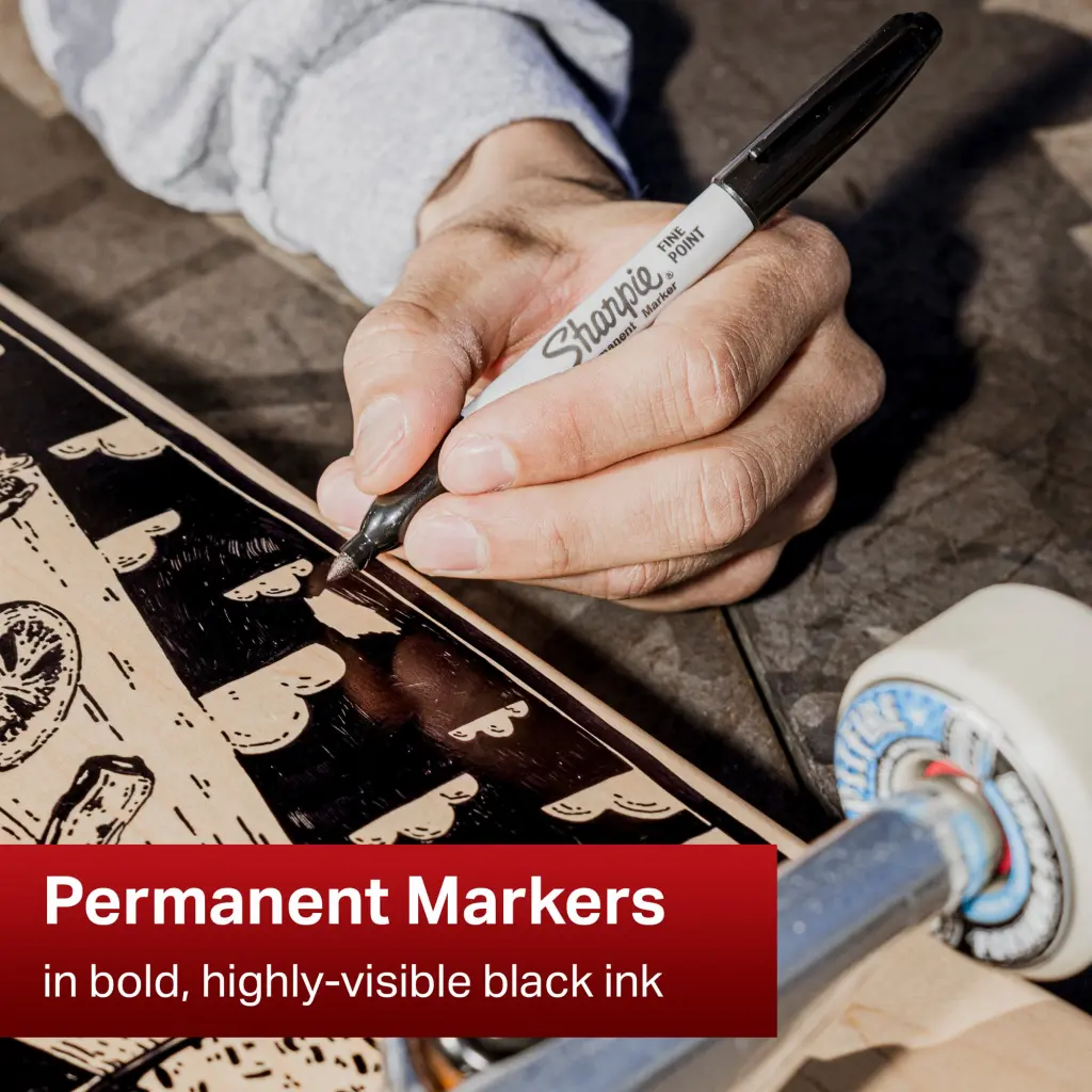 Sharpie Permanent Fine Marker Black - 1985857