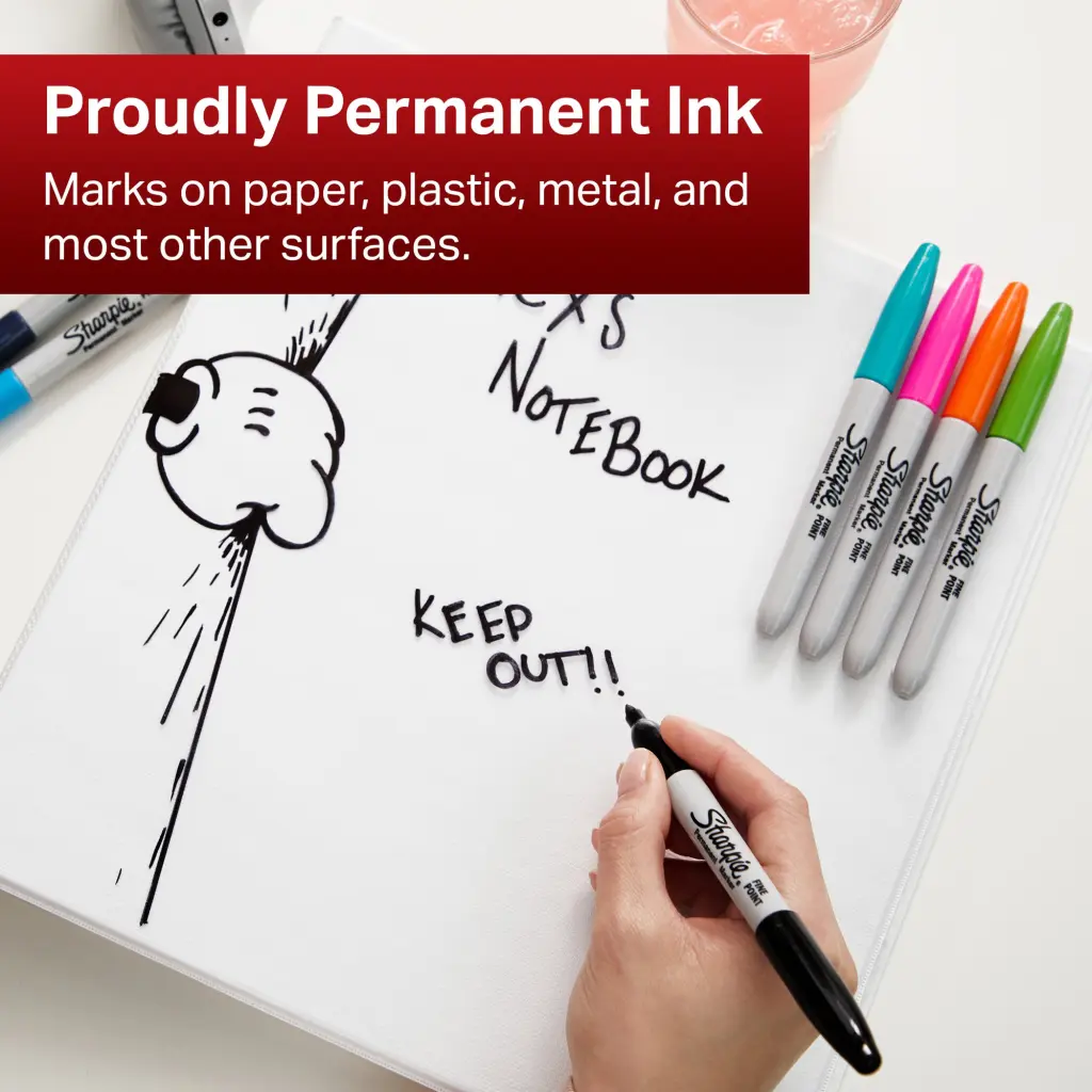 Sharpie Permanent Fine Marker Black - 1985857