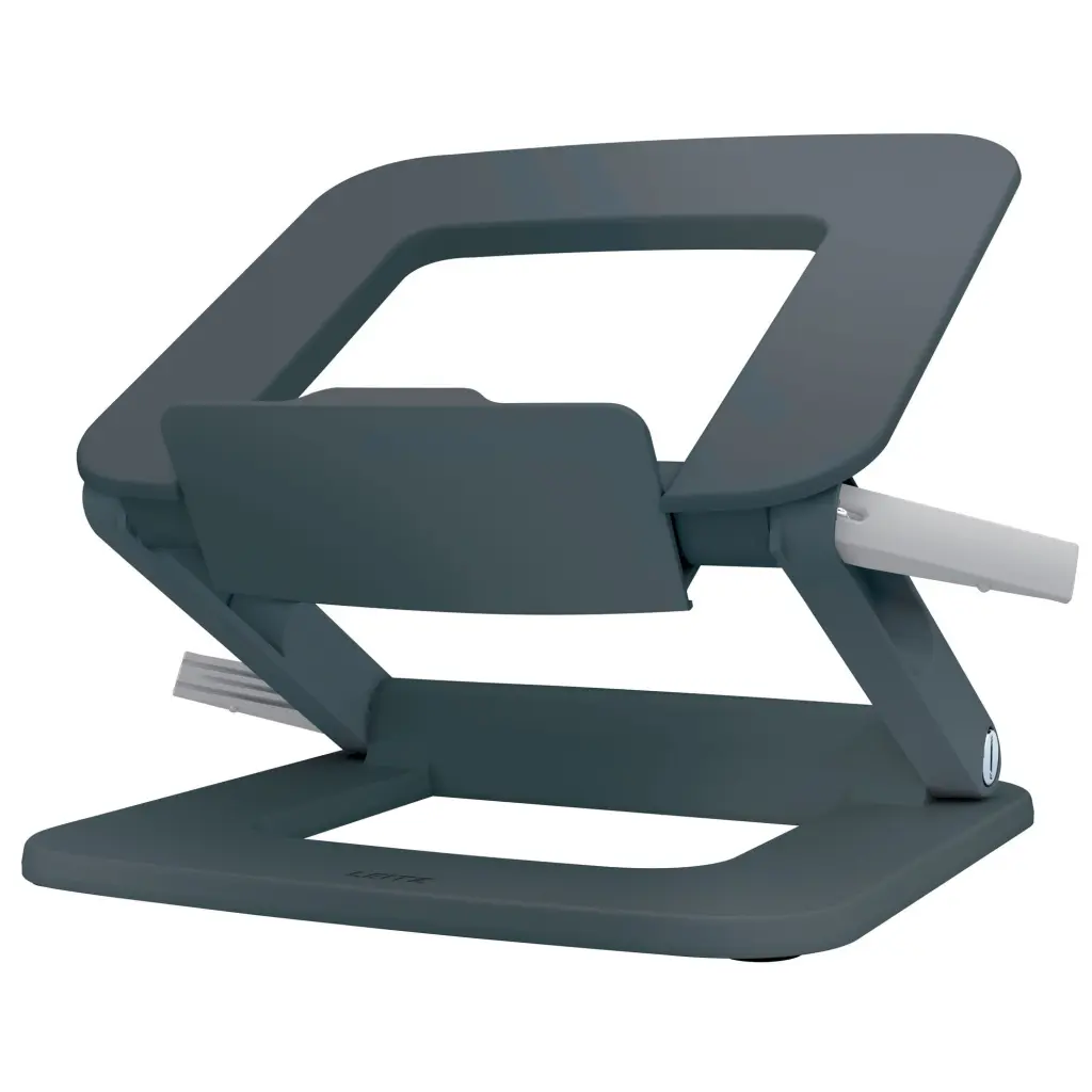 Leitz Ergo Height Adjustable Multi-angle Laptop Stand Dark Grey - 64240089