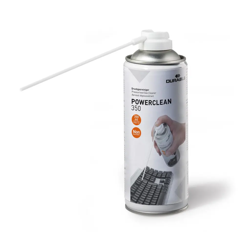 Durable SOHO Tech Cleaning Kit with Non-Flammable Air Duster and Biodegradable Wipes - 585100