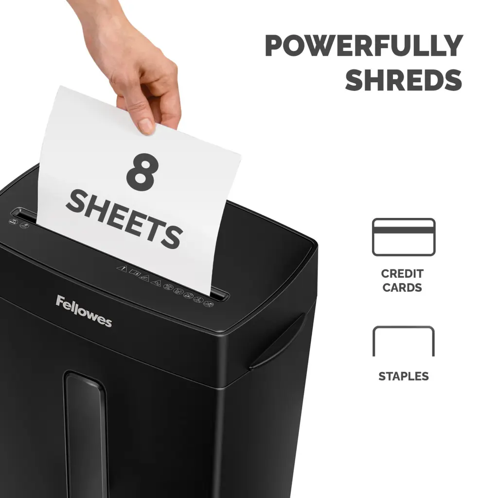 Fellowes Powershred P-42C Cross Cut P-4 Shredder - 5012601