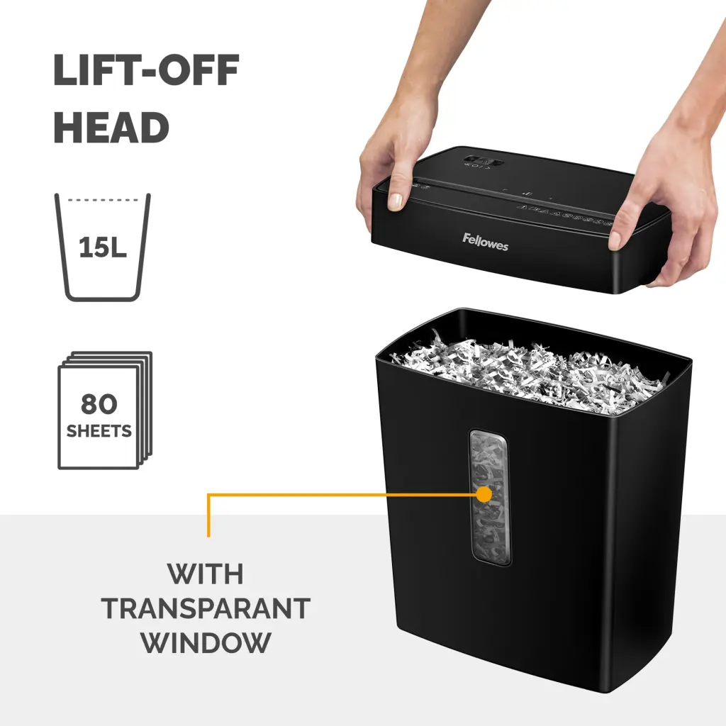 Fellowes Powershred P-42C Cross Cut P-4 Shredder - 5012601
