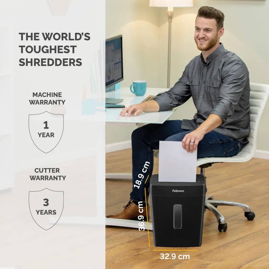 Fellowes Powershred P-42C Cross Cut P-4 Shredder - 5012601