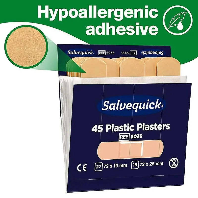 Cederroth Salvequick Plastic Plaster Refill (Pack 270) - CD5